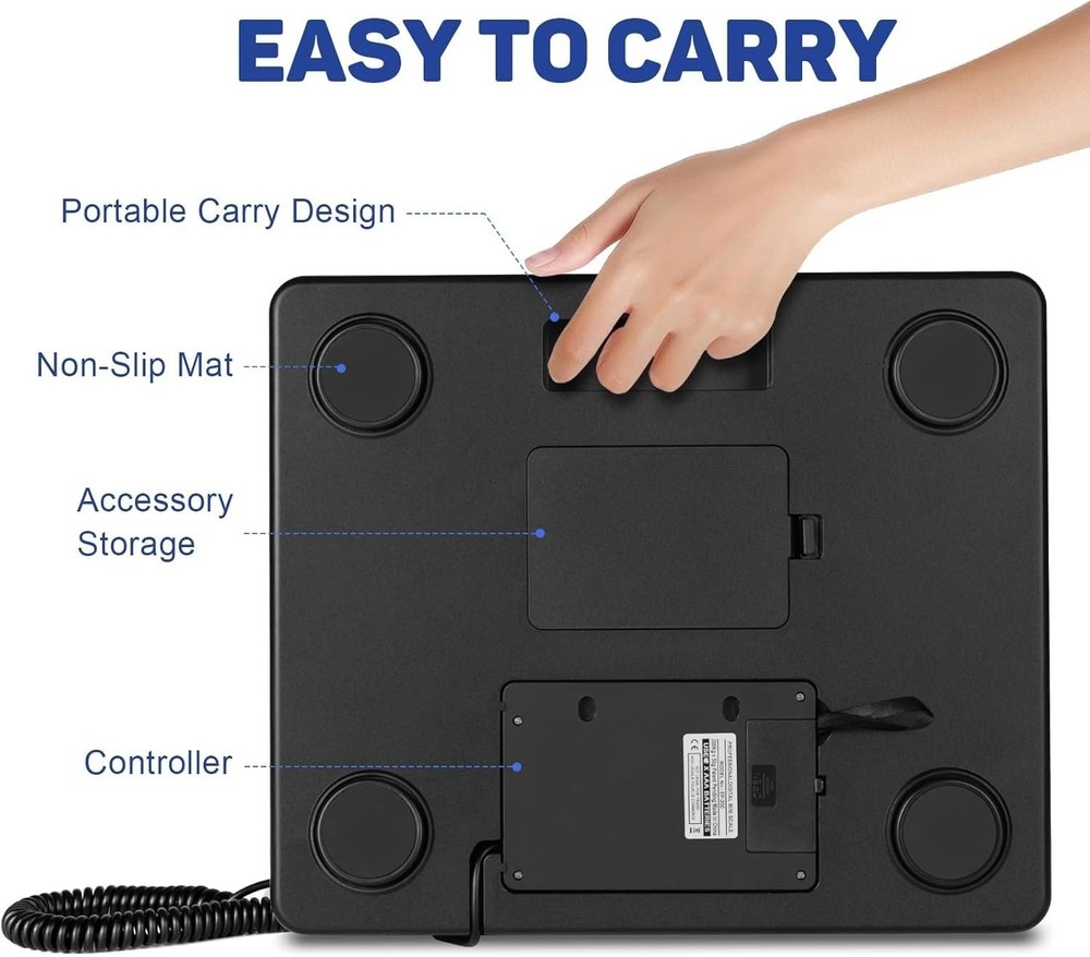 Versatile Digital Shipping Scale 440lb - Accurate, Durable, with Backlit Display