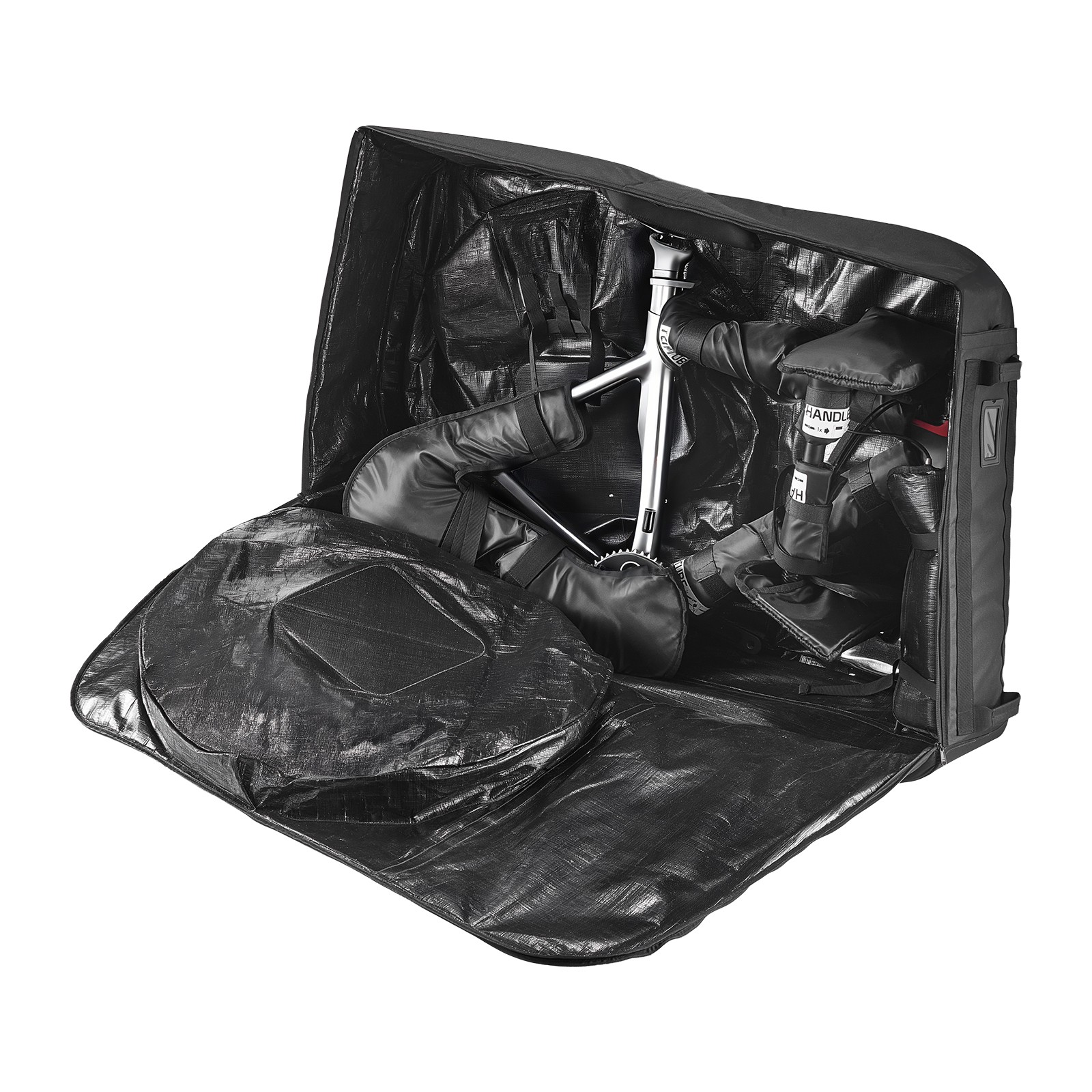 VEVOR Bike Travel Bag Max. Wheelbase 51 in 600D Bicycle Storage Carry Bag