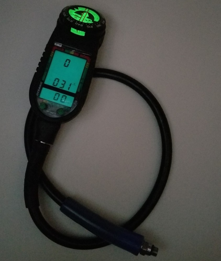 Oceanic Datamax Pro Plus SCUBA Dive Air Integrated Dive Computer Nitrox #4054