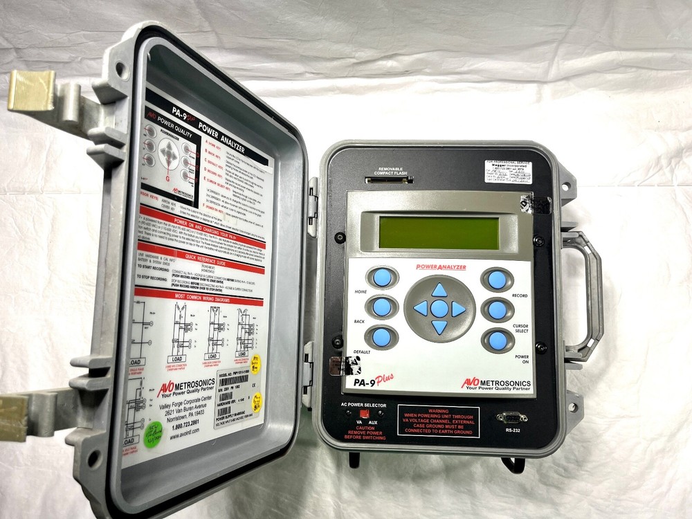 Metrosonics Megger PA-9 Plus Power Analyzer
