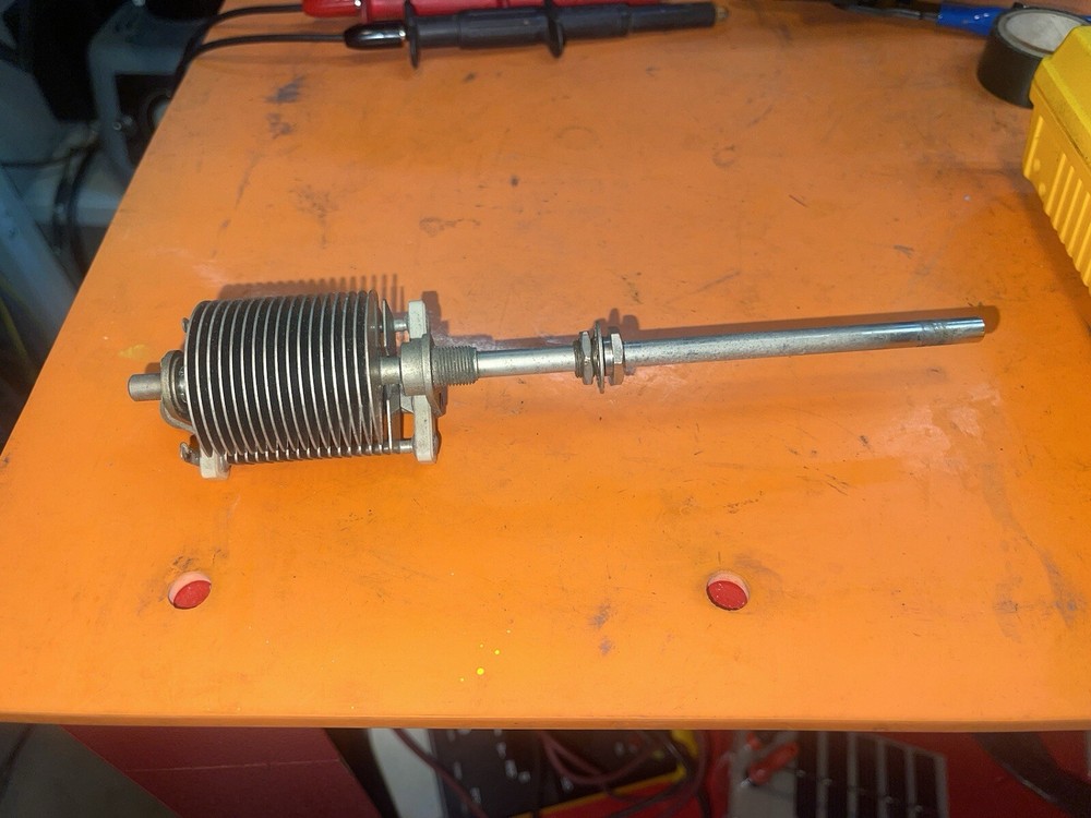 Johnson Viking Challenger Transmitter HV Plate Variable Capacitor Assembly Works