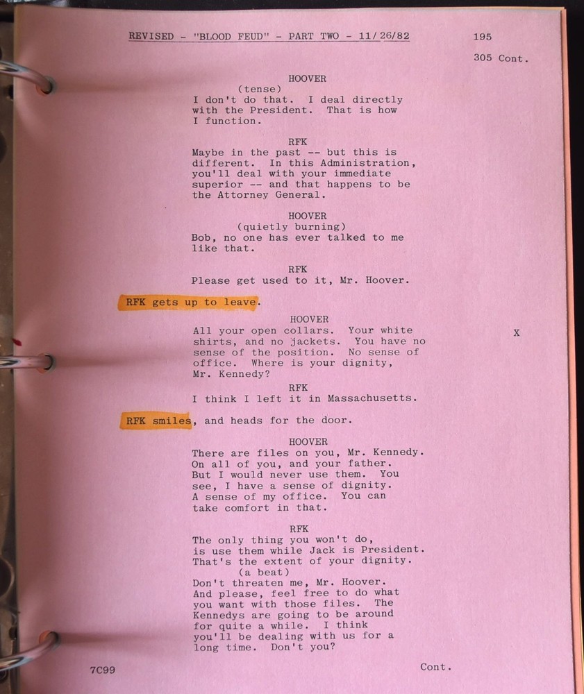 1982 Blood Feud Original Revised Final Draft Script + Shooting Schedule & More