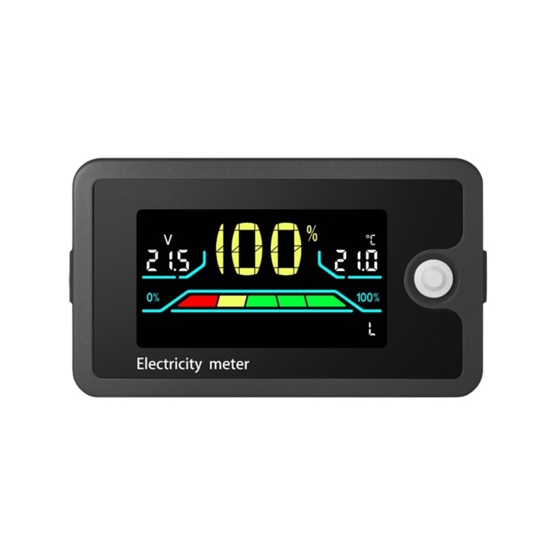 DC8-100V LCD Digital Voltage Power Meter Battery Capacity Indicator Voltmeter