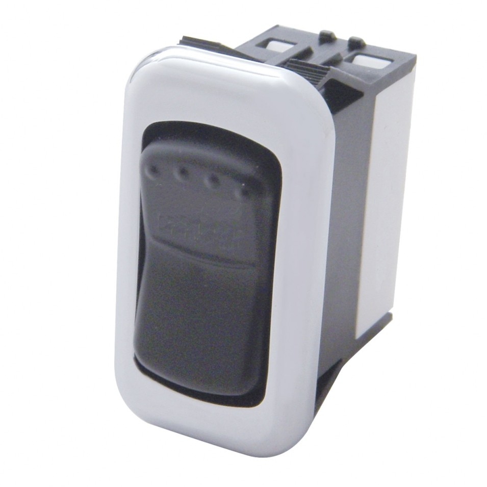 "Engine Fan" Rocker Switch Cover - Clear Diamond