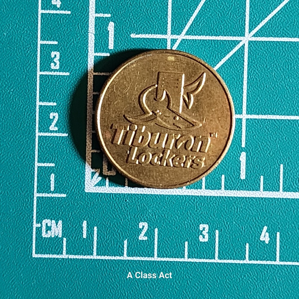Tiburon Lockers Token. Our T5897