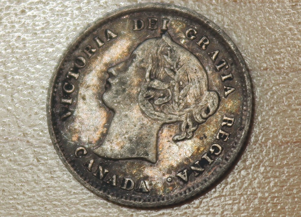 1899 Canada 5 Cents Silver