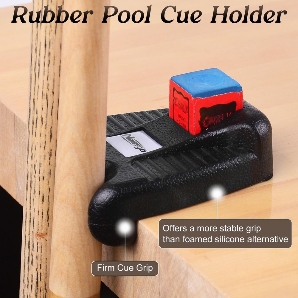 Cue Rest Stick Holder Pool black