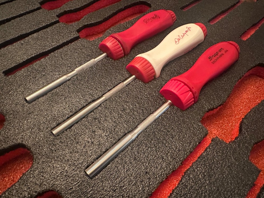Snap-on SSDMR4B Ratcheting Screwdriver Foam Organizer | Custom Toolbox Insert