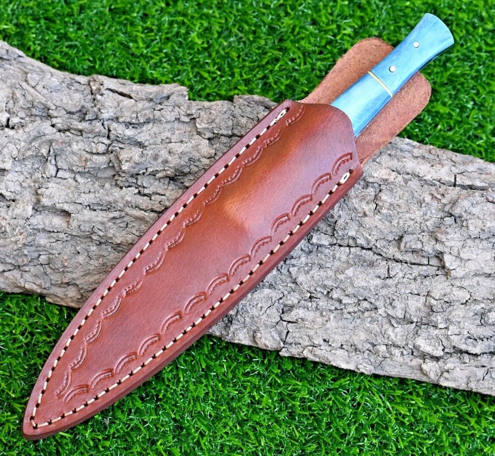 Best dagger Knife Damascus fixed blade boot knife Ideal DOUBLE-EDGE Throwing