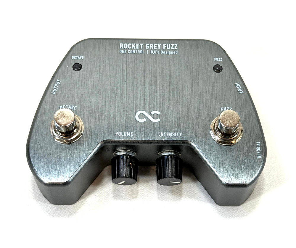 One Control Rocket Grey Fuzz Effects Pedal