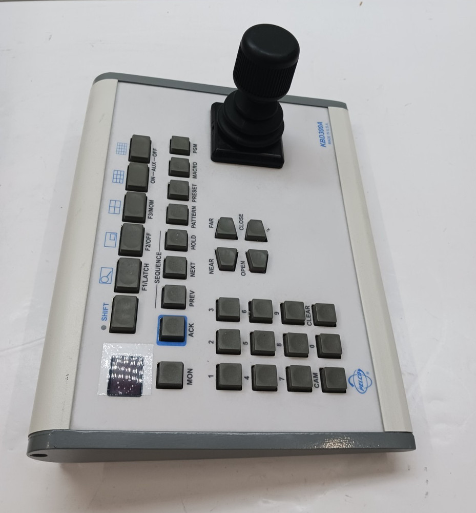 PELCO KBD 300A Camera Controller Untested/ Sold For Parts AS IS