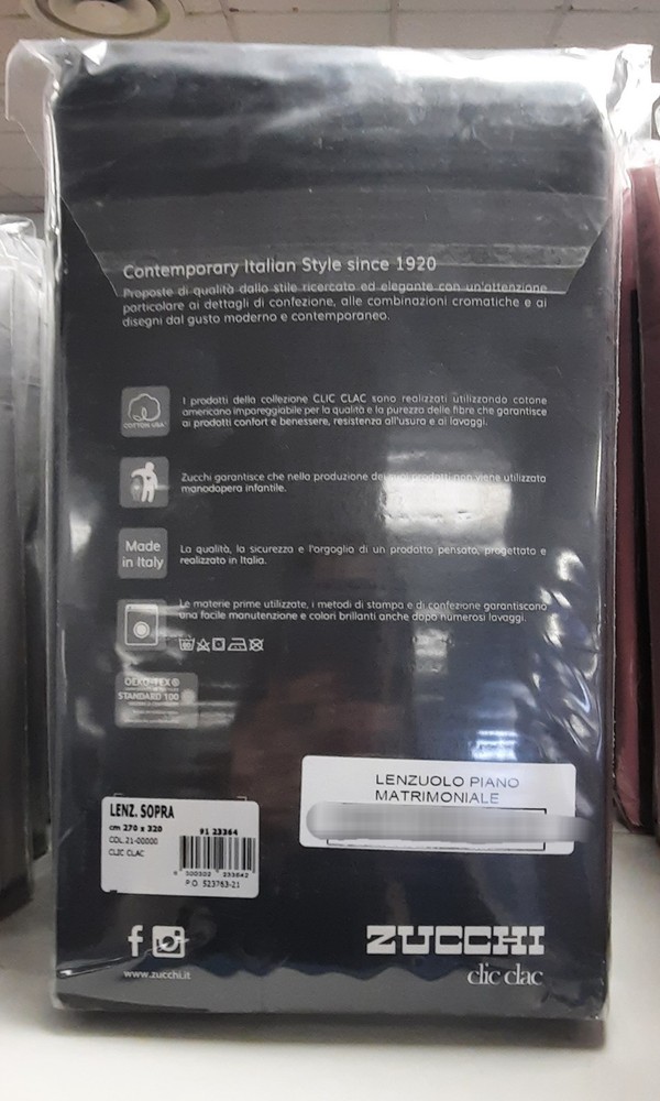 Maxi 270x320 Percale Double Top Sheet