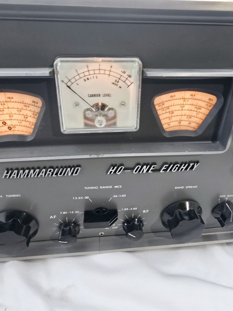 Hammarlund HQ-180 Communications Receiver Shortwave Ham Radio