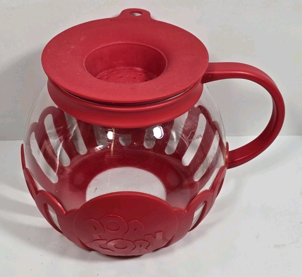 Ecolution Microwave Micro-Pop Popcorn Popper, Borosilicate Glass