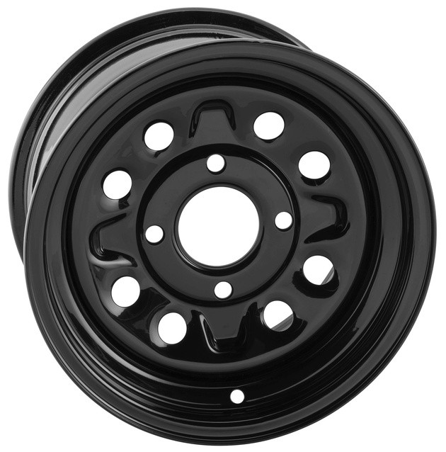 QuadBoss Steely ATV/UTV Wheel 12x7 4/110 5+2 Black