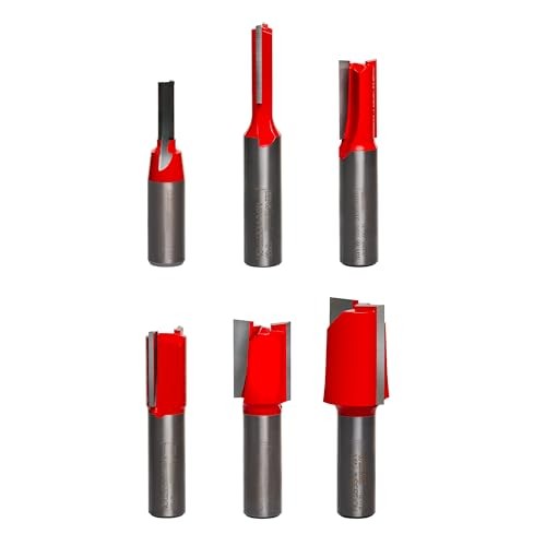 Freud 91-102 6 Piece Straight Bit Set