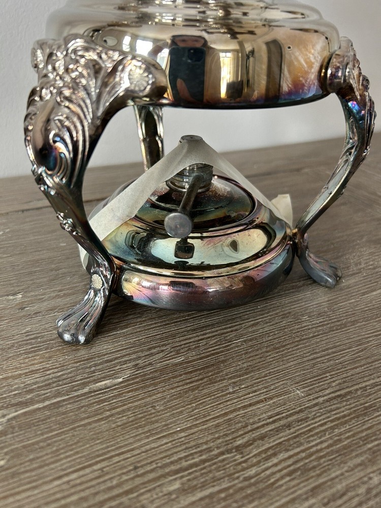 Antique Silverplated Coffee/Tea Samovar Urn