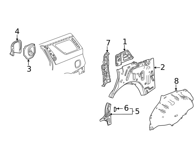 Genuine GM Panel 85586678