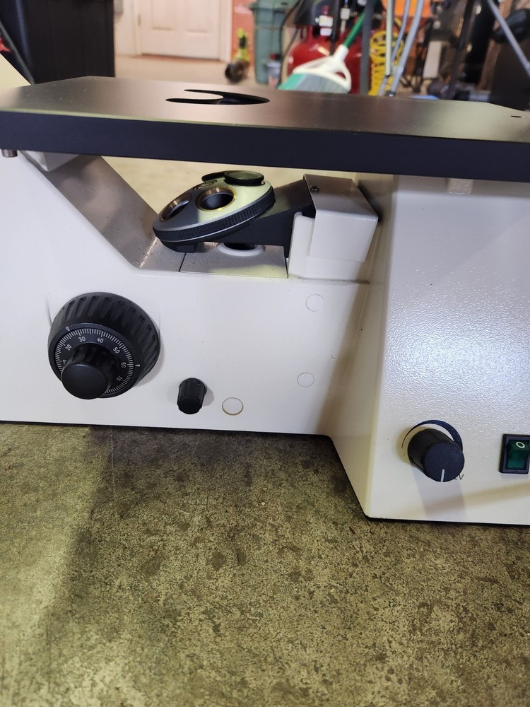 Carl Zeiss Microscope Invertoskop 40 C