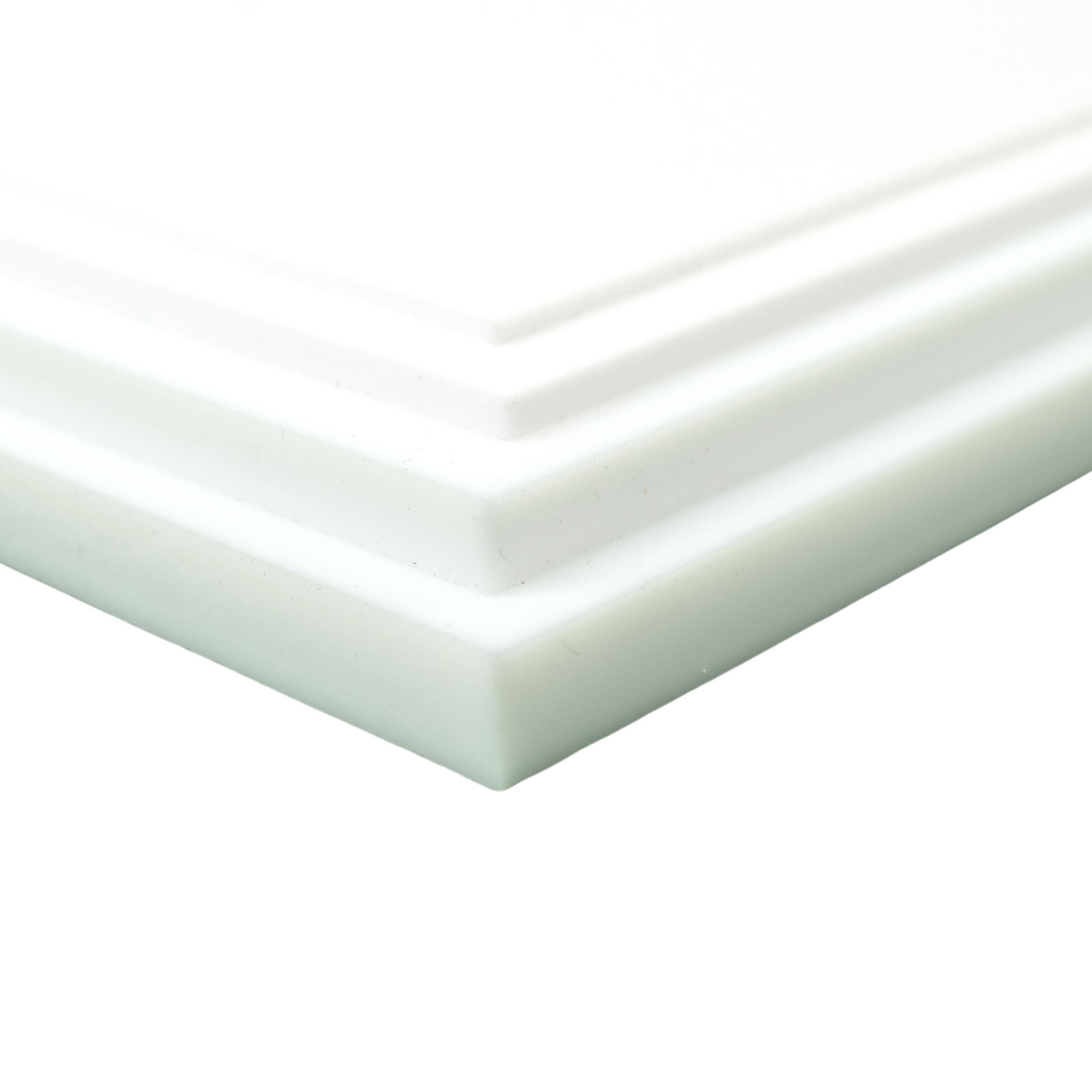 White (Natural) Teflon PTFE Virgin Plastic Sheet, Various Sizes and Thicknesses