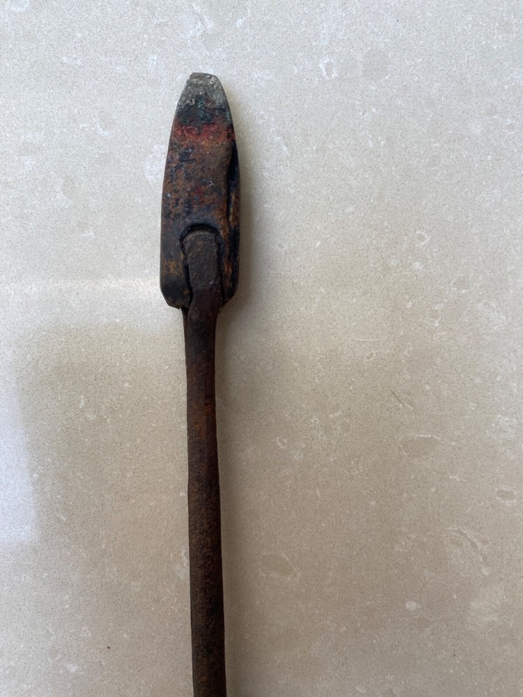 Antique Hand Forged Soddery Tool Heavy