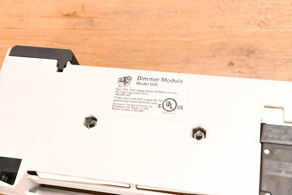 ETC D20 Dual 20A Dimmer Module (PAIR) CG010E3