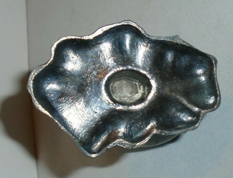 Egg Toothpick Holder Wheat Base Silver Plate 3"x2" Base, 2.5" Tall VTG FREE SHIP