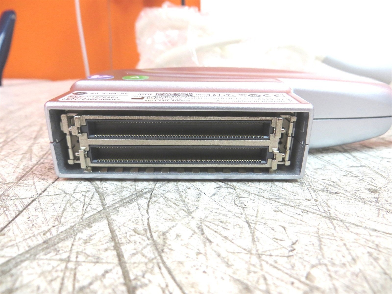 Defective GE Healthcare RIC5-9A-RS Realtime 4D Endocavity Probe AS-IS