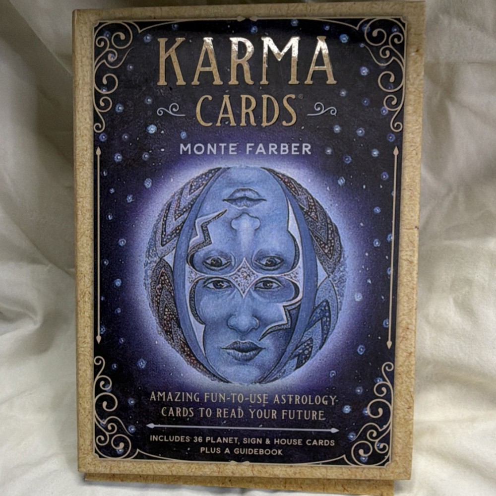 Monte Farber Karma Cards Astrology Deck with Guidebook