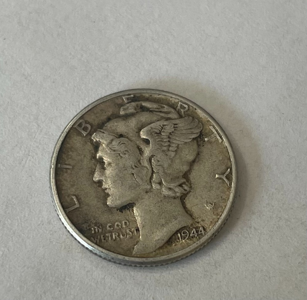 1944 Mercury Dime with Error