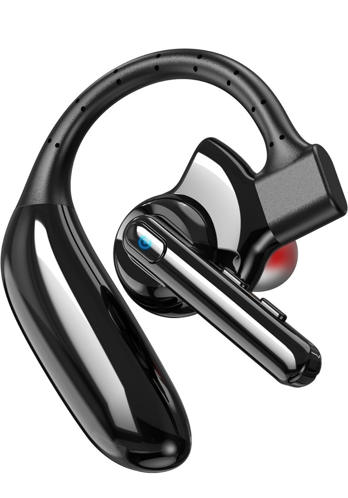 IAMJOY Bluetooth Headset Dual-Mic V5.4 Wireless Bluetooth Earpiece Noise Cancel