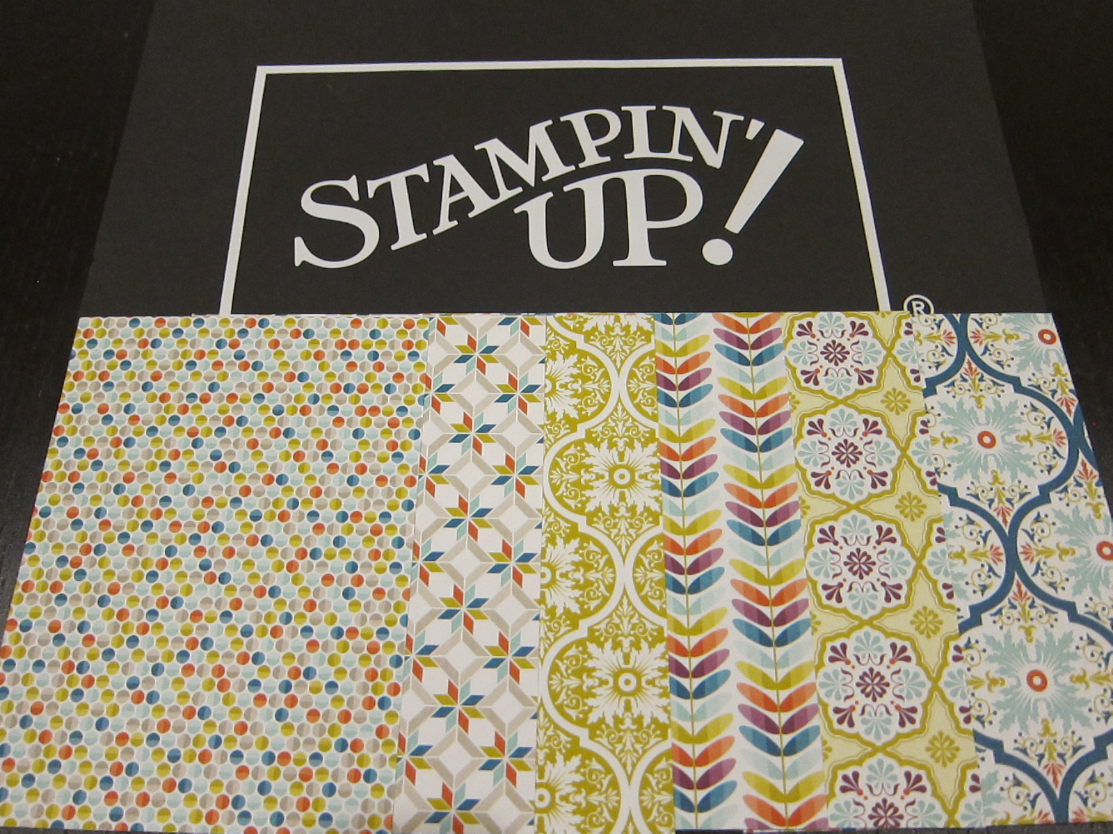 Stampin' Up! Designer Series Paper Card Front A2 DSP Fronts (2012-2013)