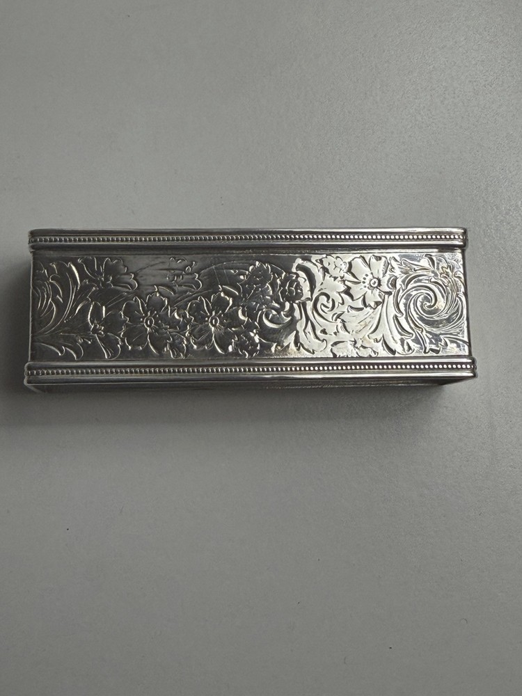 Sterling Silver Rectangular Napkin Ring