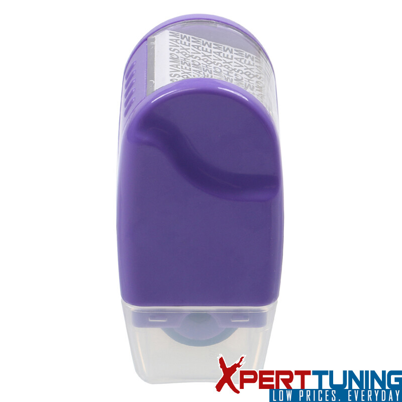Mini Confidentiality Roller Stamp Messy Code Security Self-Inking Stamp Covering