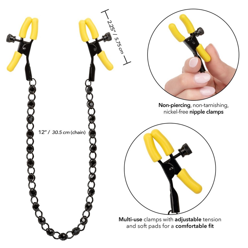 Boundless Ultimately Adjustable & Comfortable Sparkling Nipple Teasers, New