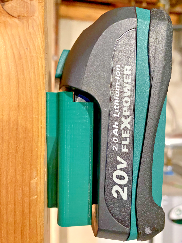 MASTERFORCE 20V Power Tool & Battery Wall Mount Brackets