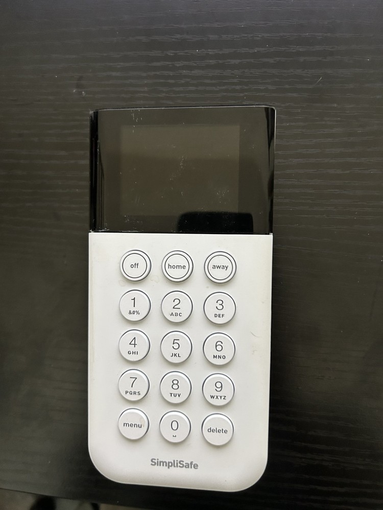 SimpliSafe Home Security Master Keypad