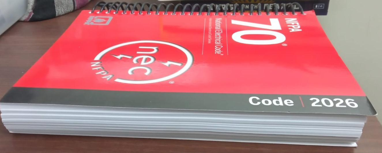 NFPA 70 National Electrical Code 2026 Edition Spiral Free Shipping USA STOCK