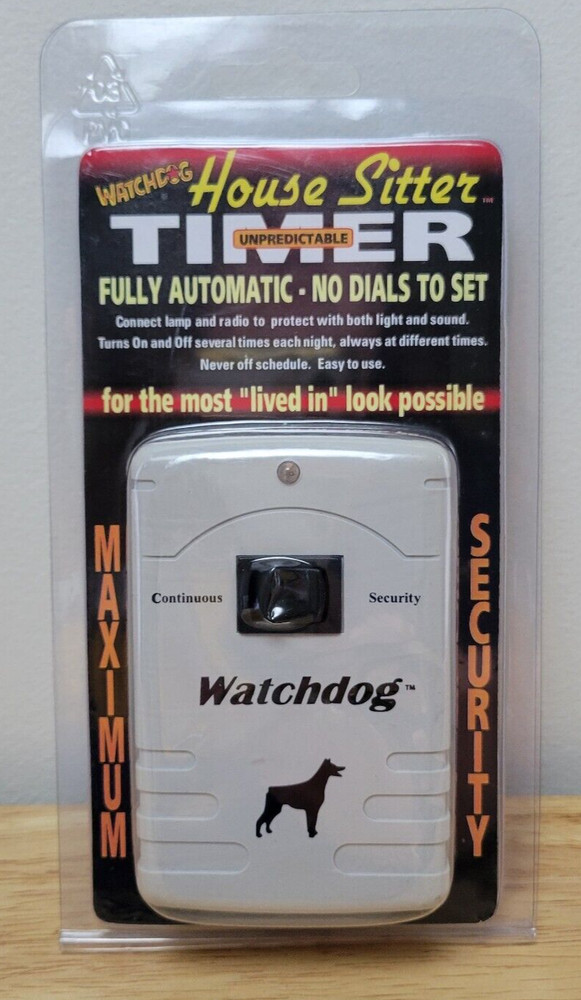 WatchDog House Sitter Security Timer Maximum Security
