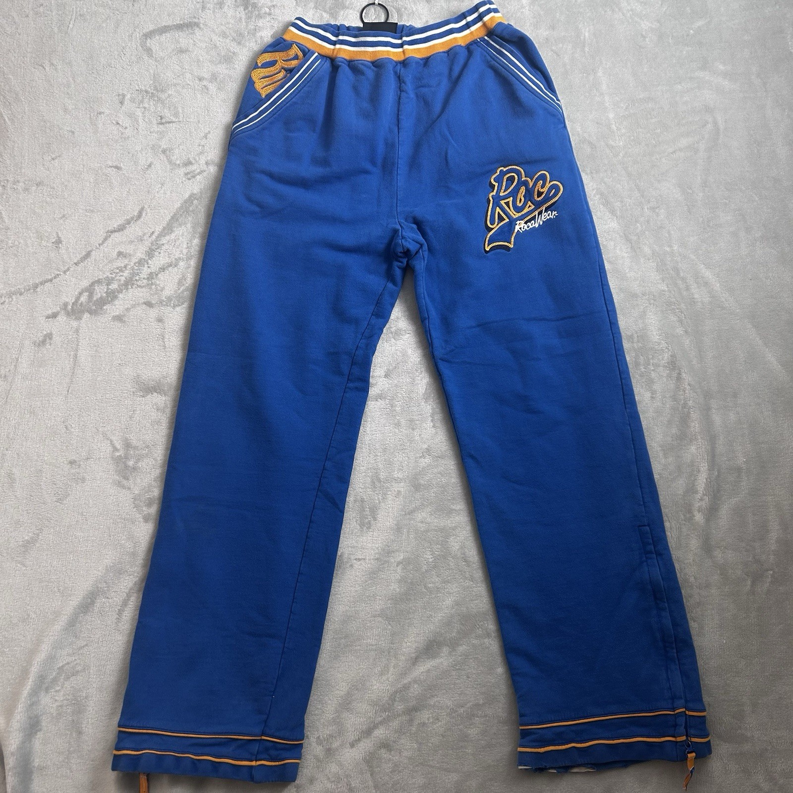 Vintage Rocawear Y2K Sweat Track Suit Set Large 14-16 Pre-Owned