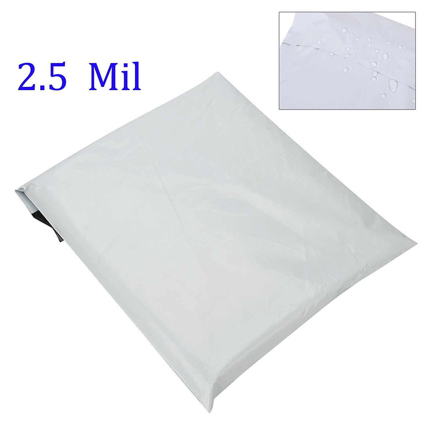 500 14.5x19 Poly Mailers Self Sealing Shipping Envelopes Plastic Bags 2.5 Mil