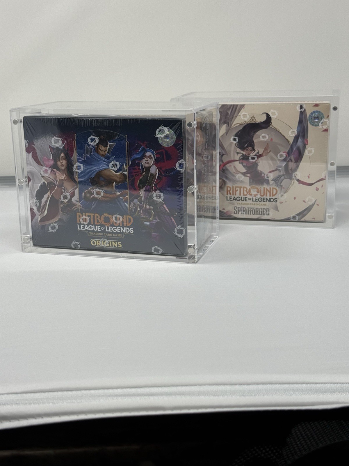 Riftbound Booster Box Acrylic Display Case With Magnetic Top UV-Resistant