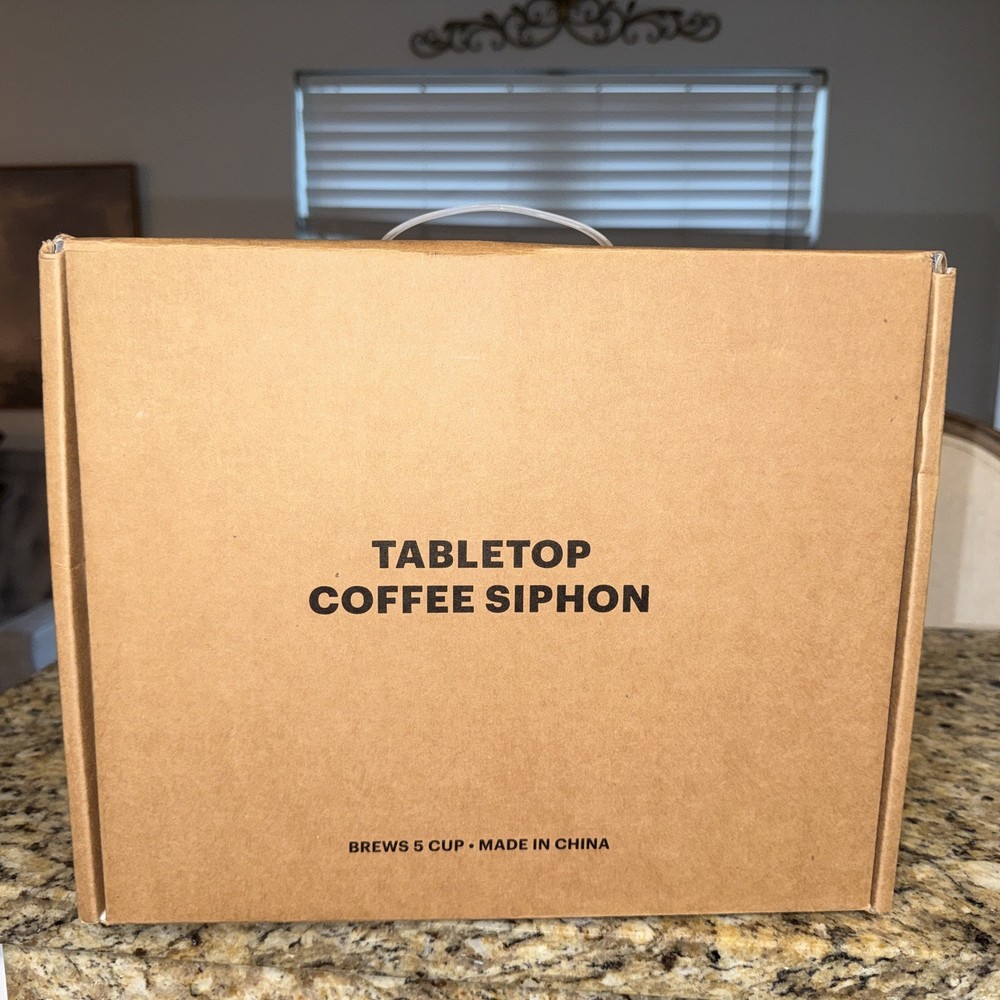 Table Top Coffee Siphon Brews 5 cups
