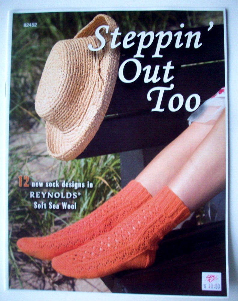 Steppin' Out Too socks knitting pattern 12 designs
