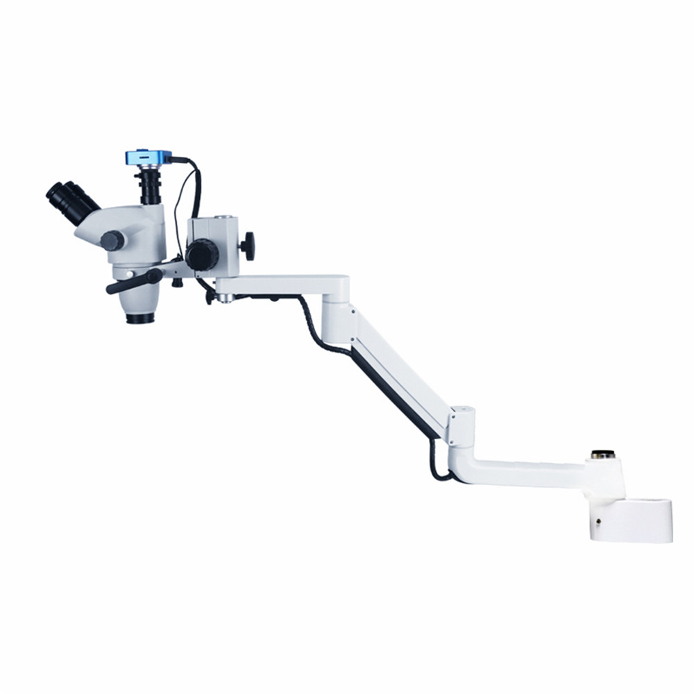 Dental Chair Unit Operating Microscope Endodontic Microscope + Camera Led Light