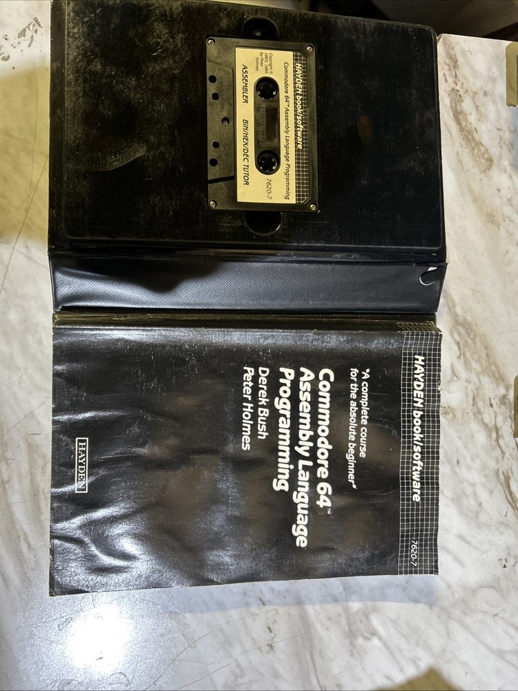 Commodore 64 Assembly Language Programming Book And Cassette OEM