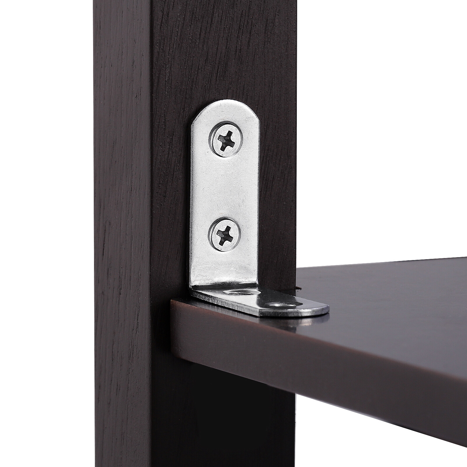 1.5" L-Shaped Bracket Corner Brace Stainless Steel Bracket Right Angle w/Screws