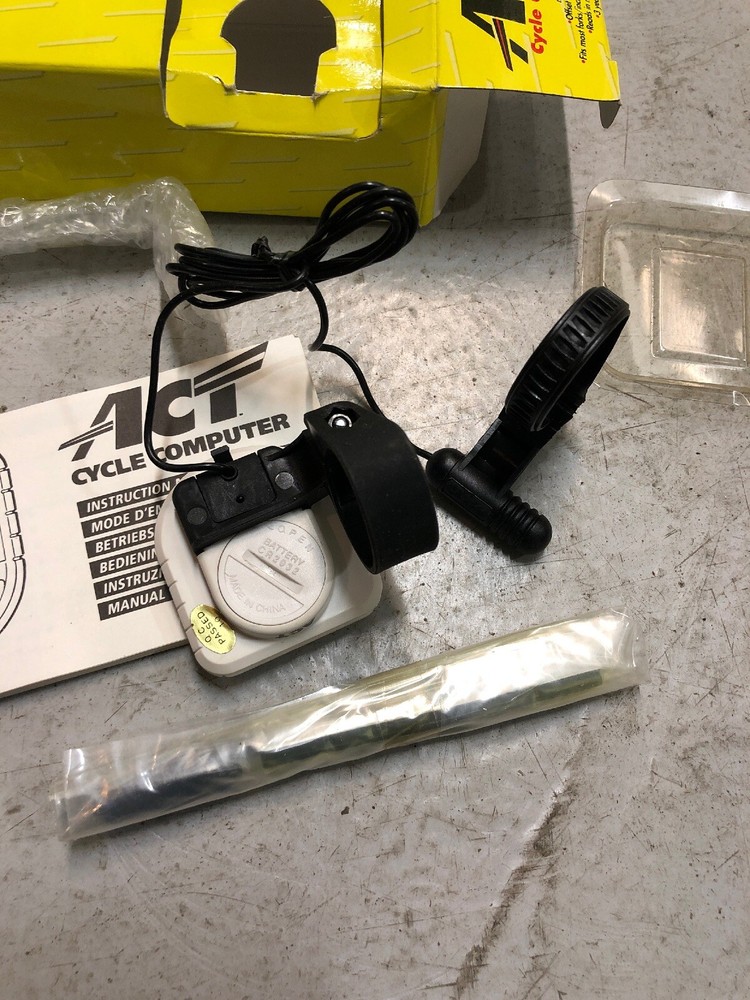 NOS Vintage ACT Cycle Computer
