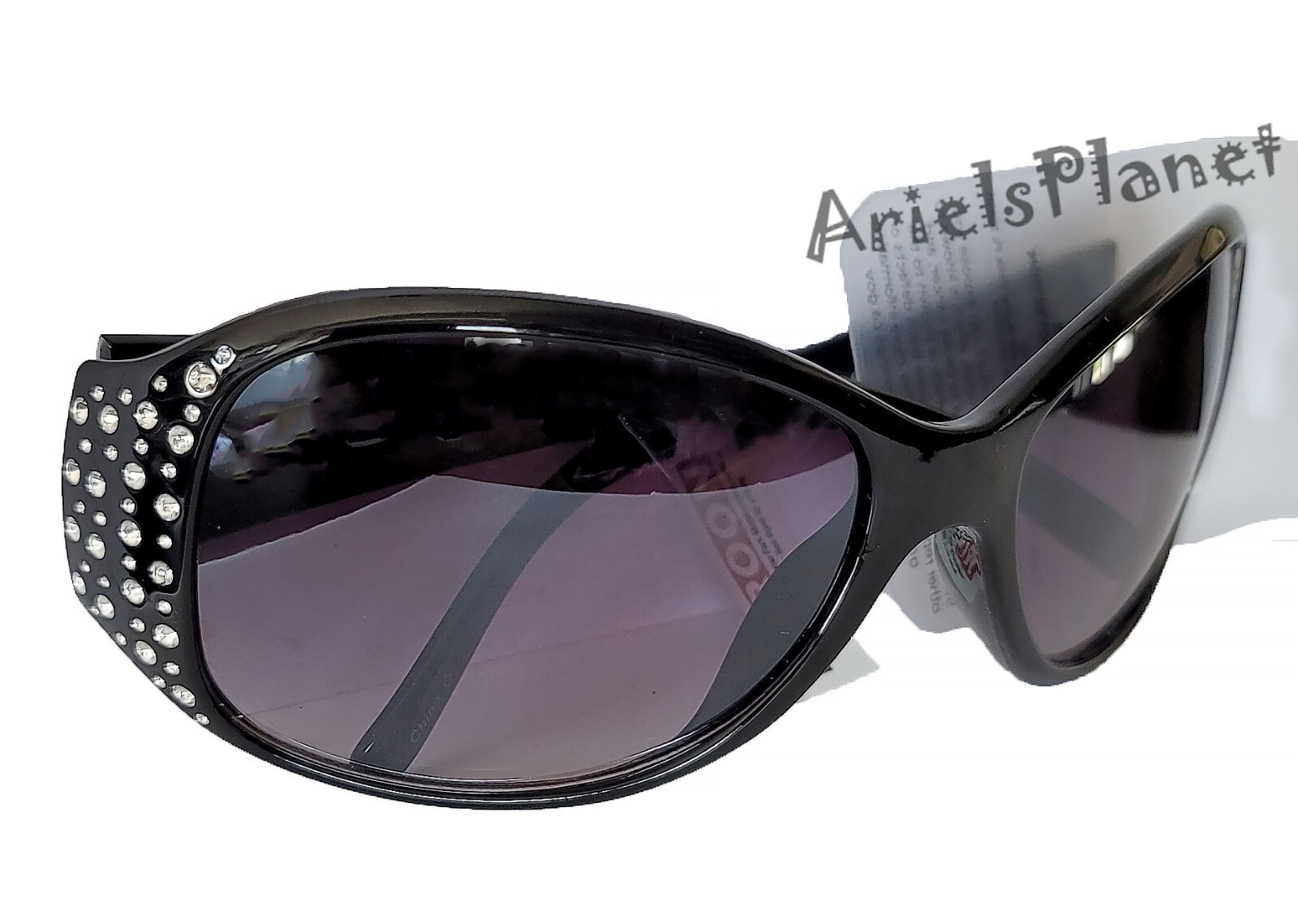 Disney Parks Mickey Mouse Icon Ears Rhinestones Adult Sunglasses - Black