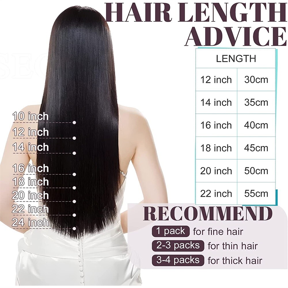 CLEARANCE Tape In 100% Real Remy Human Hair Extensions Skin Weft Full Head Ombre